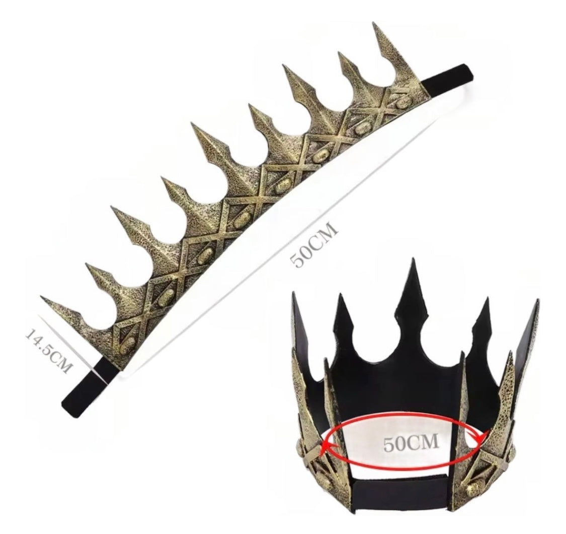 Coroa Medieval Império Realeza Rei