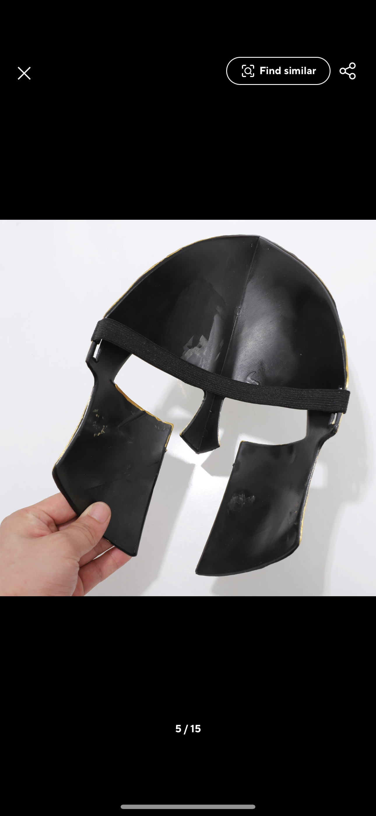 Capacete Máscara Guerreiro Medieval