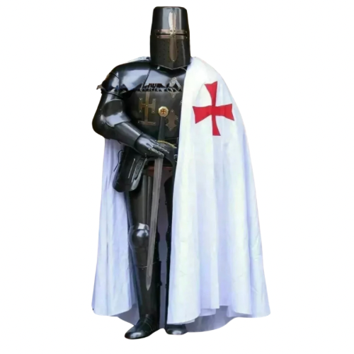 Armadura Realista Medieval Cavaleiro Templário